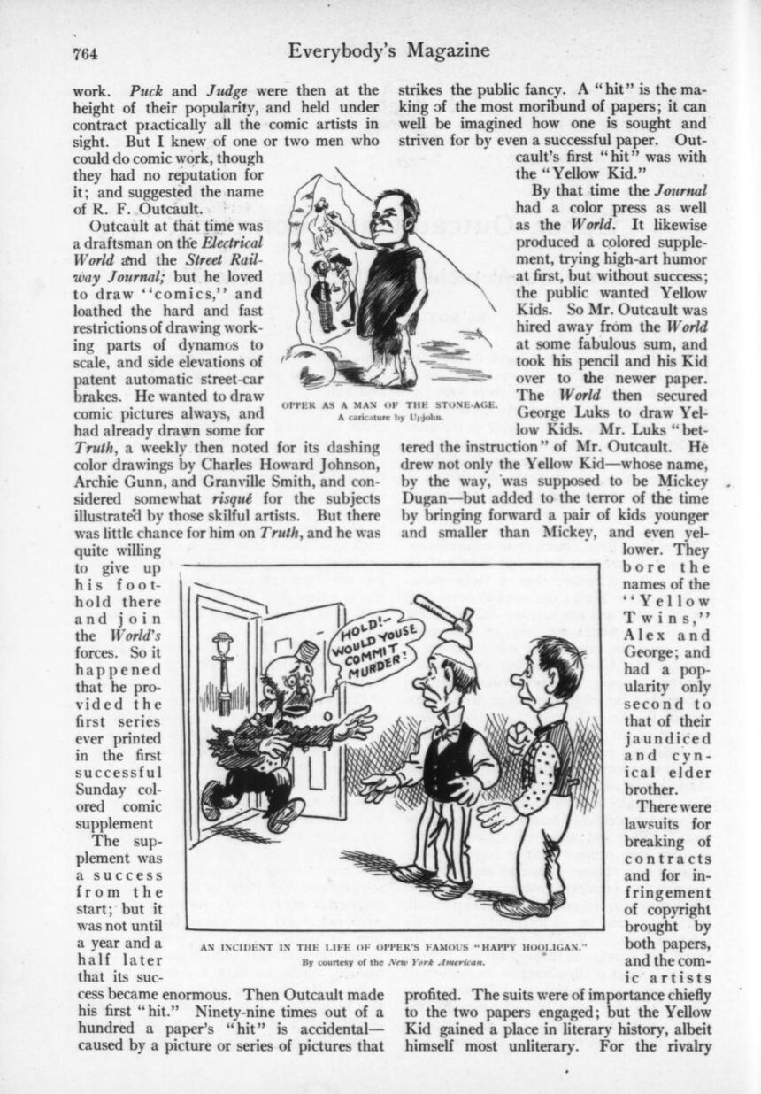 A 1905 History of the Sunday Comic Supplements – The Daily Cartoonist