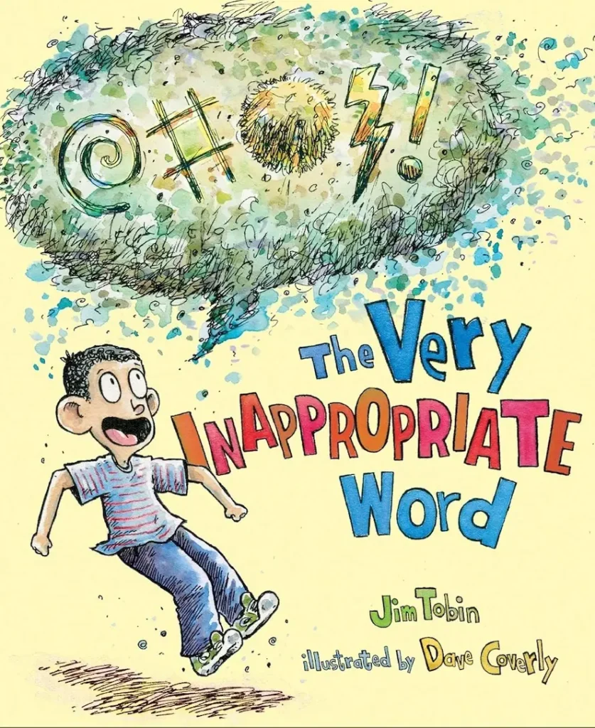 "The Very Inappropriate Word" book cover.