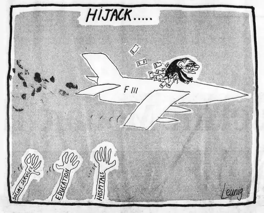 Michael Leunig first cartoon