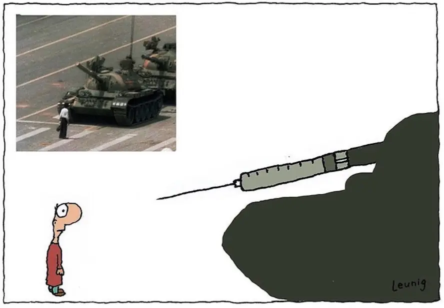 Controversial Michael Leunig cartoon