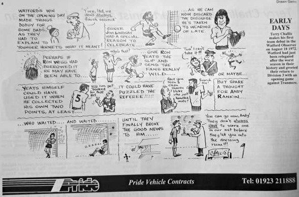 Terry Challis 1972 cartoon