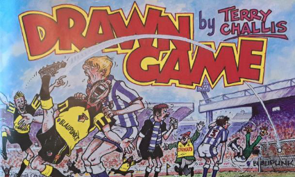 Drawn Game cartoon book by Terry Challis