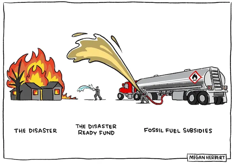 Megan Herbert Climate Cartoon Award Entry