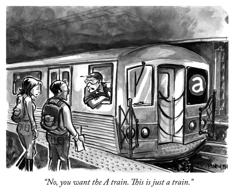 Pandolph New Yorker cartoon